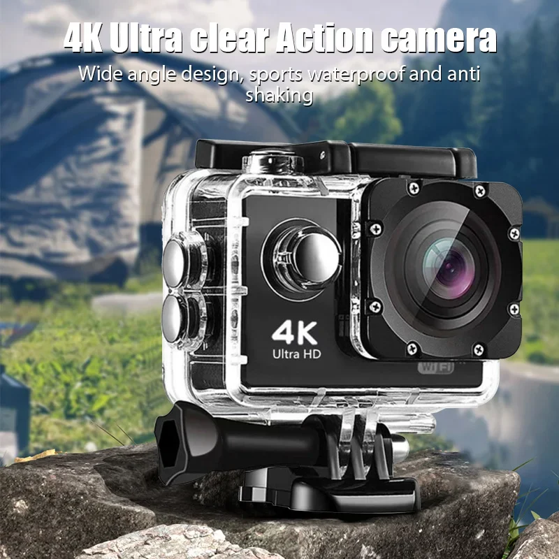 Garden Camera - 1080P กลางแจ้งขี่หัวรถจักรกีฬากล้องใต้น้ํา Full HD CAM Extreme