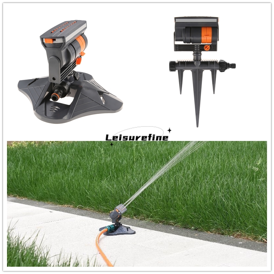 Plant Sensor - สปริงเกอร์รดน้ำสวนอัตโนมัติ ปรับแรงดันน้ำได้ ครอบคลุมพื้นที่กว้าง ระบบให้น้ำแบบหมุน สำหรับสนามหญ้า สวนกลางแจ้ง