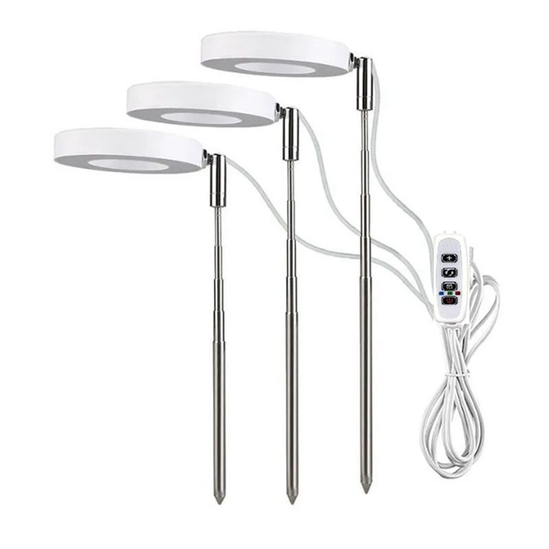 Plant Grow Light Full Spectrum - FYBL-ไฟปลูกพืช LED แสงเต็มสเปกตรัม ปรับความสว่างได้ พร้อมตั้งเวลา สำหรับพืชในร่ม
