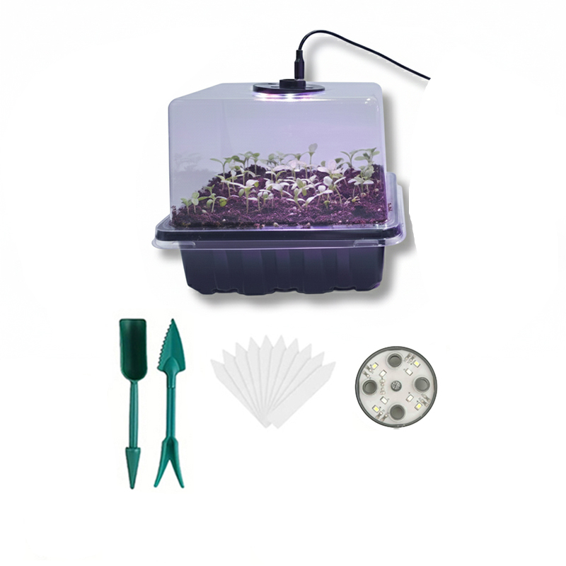Grow Light Led - ถาดเพาะเมล็ด 1/2/3 ชิ้น แบบ 12/24/36 ช่อง