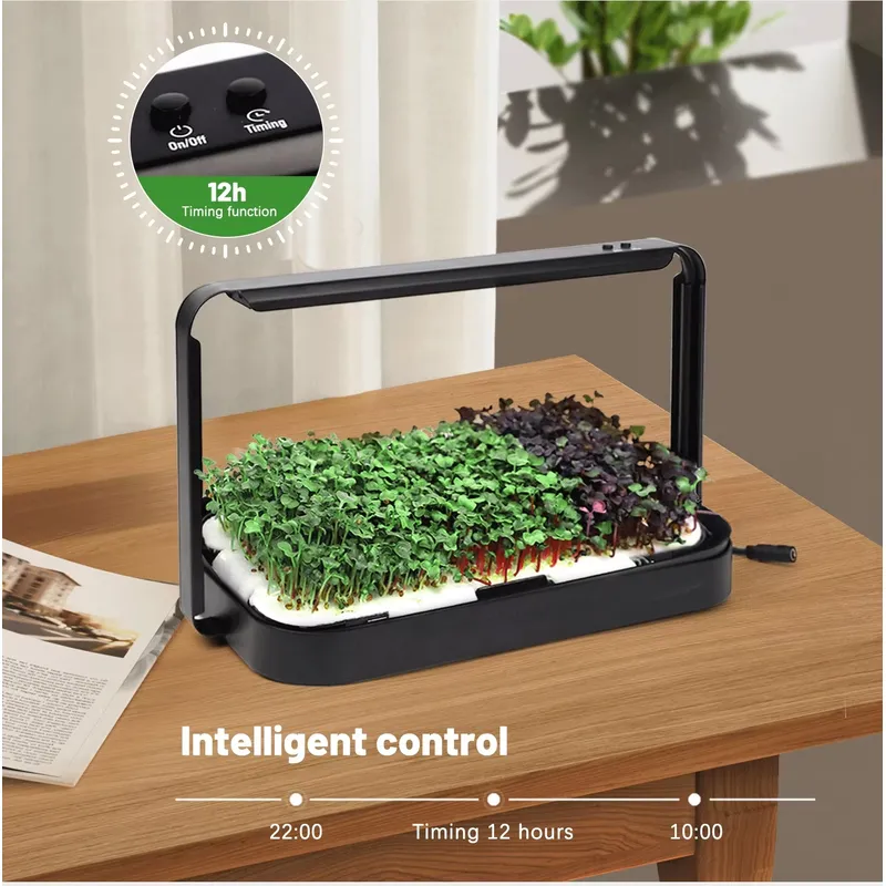ระบบปลูกผักไมโครกรีนแบบไฮโดรโพ - Indoor Garden Kit บทวิจารณ์และราคา