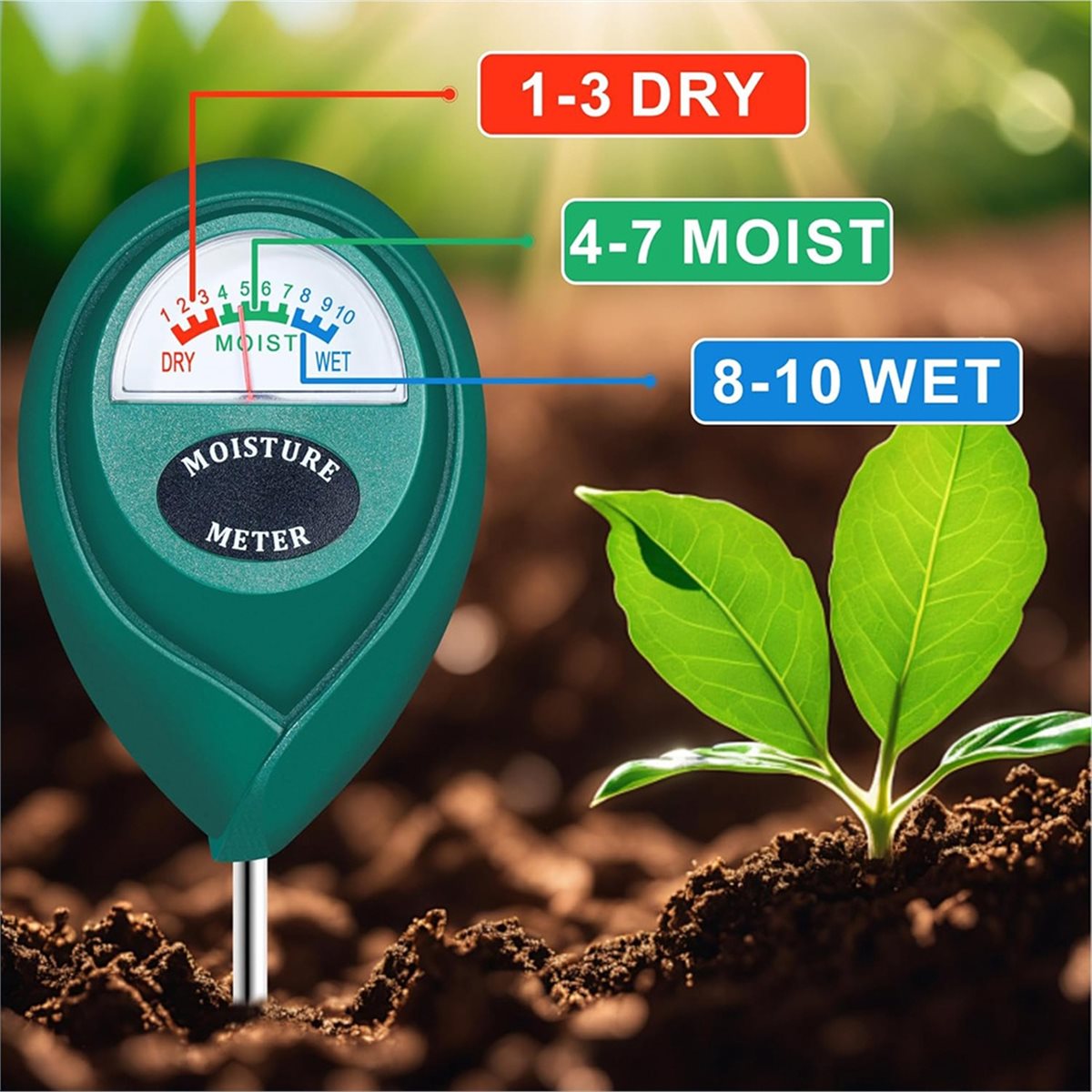 เครื่องวัดความชื้นในดินแบบหัวว - Plant Sensor บทวิจารณ์และราคา