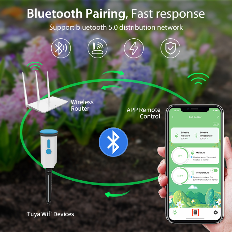 เซ็นเซอร์วัดความชื้นในดินอัจฉร - Plant Sensor บทวิจารณ์และราคา