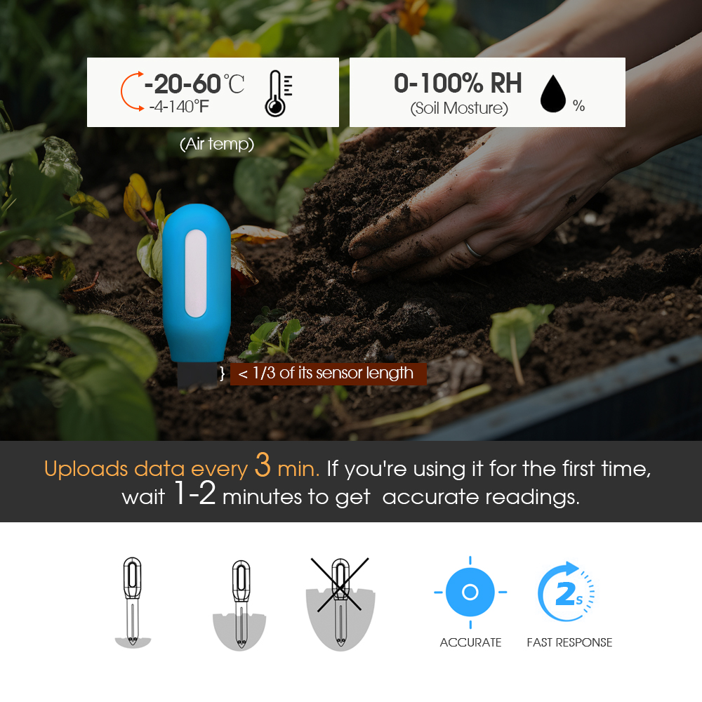 เซ็นเซอร์วัดความชื้นในดิน Tuya - Plant Sensor บทวิจารณ์และราคา