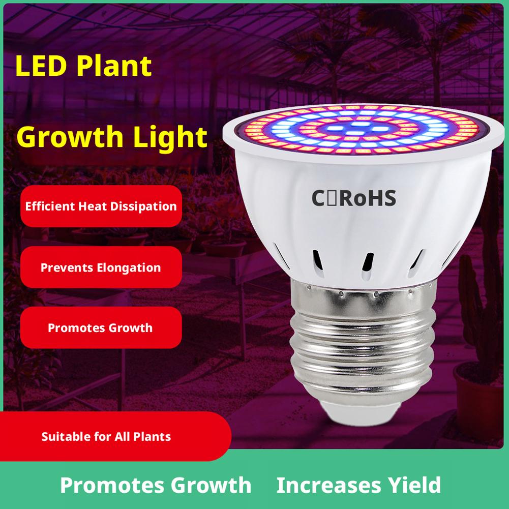 หลอดไฟ LED สำหรับปลูกต้นไม้ E2 - Plant Grow Light Full Spectrum บทวิจารณ์และราคา