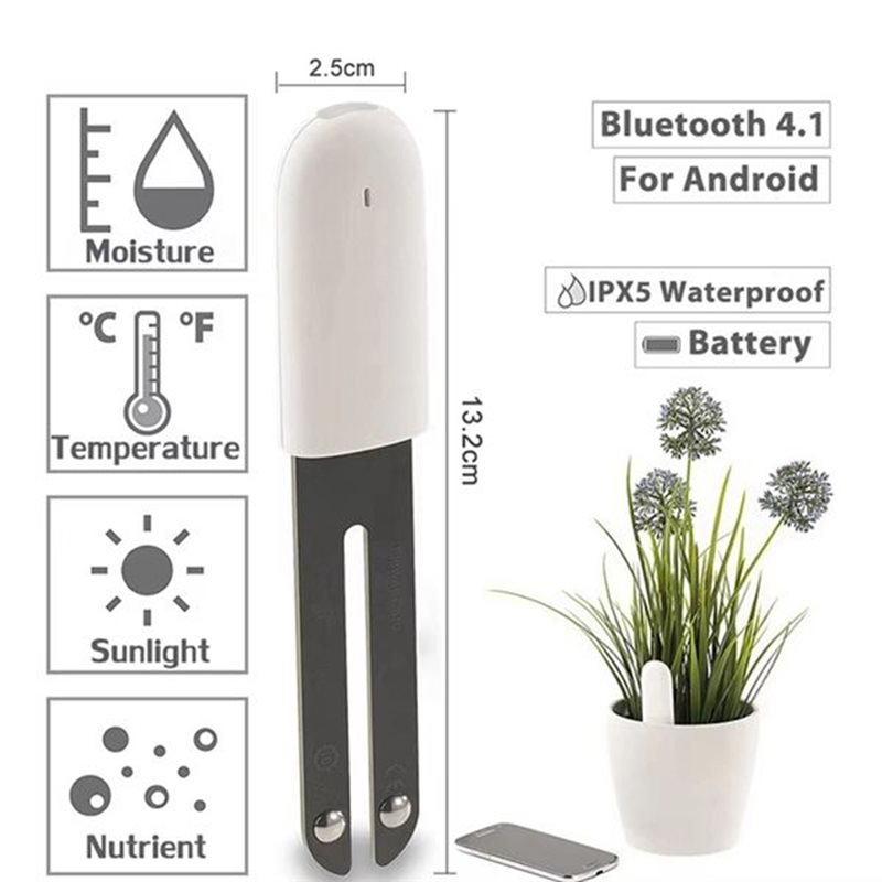 ABVG-Flora เครื่องวัดสมาร์ทสำห - Plant Sensor บทวิจารณ์และราคา