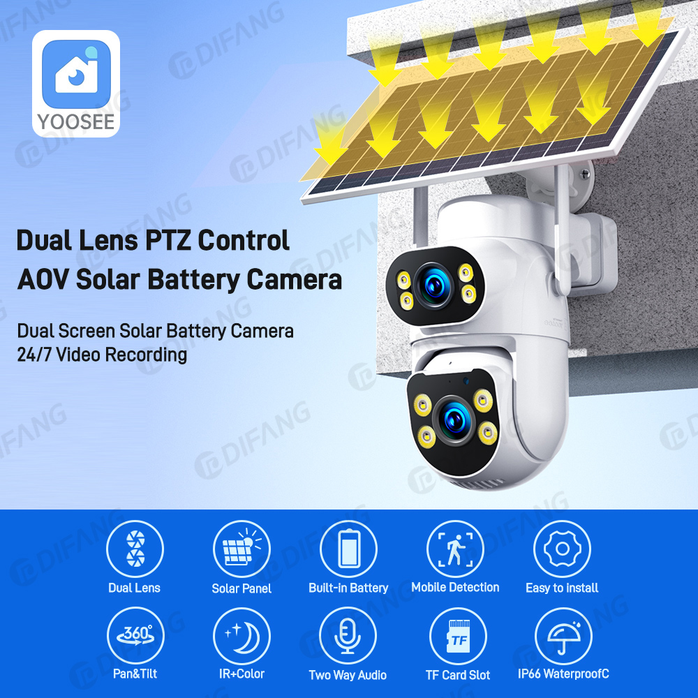 กล้องวงจรปิด Yoosee 8MP Solar  - Garden Camera บทวิจารณ์และราคา