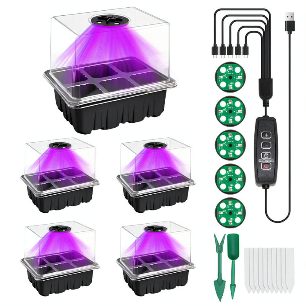 ชุดเริ่มต้นไฟปลูกพืช พร้อมอุปก - Indoor Garden Kit บทวิจารณ์และราคา