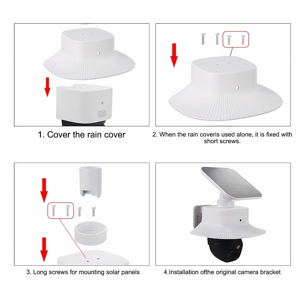 ฝาครอบกันฝนกันแดดสำหรับกล้อง ป - Eufy Camera S340 บทวิจารณ์และราคา