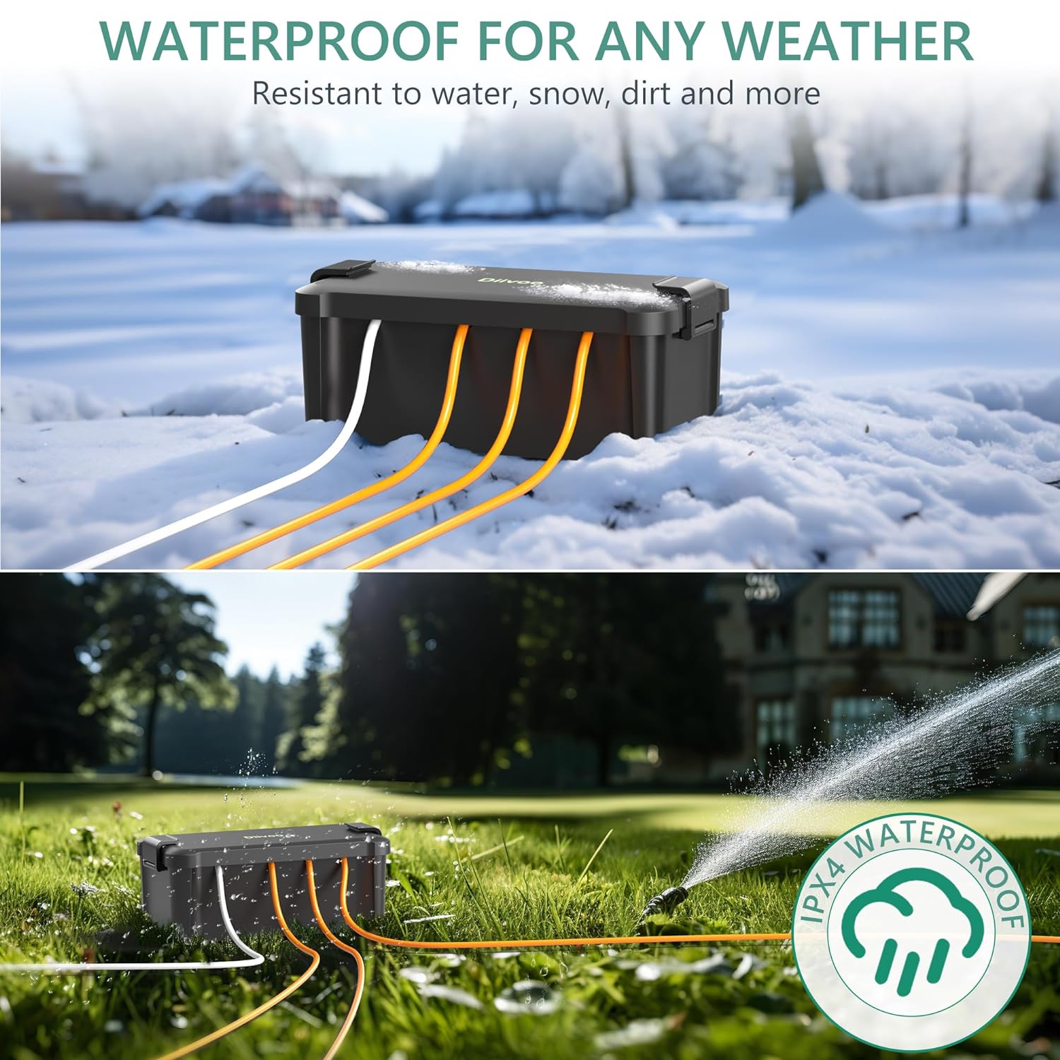 Diivoo กล่องไฟฟ้ากันน้ํากลางแจ - Smart Garden Kit บทวิจารณ์และราคา