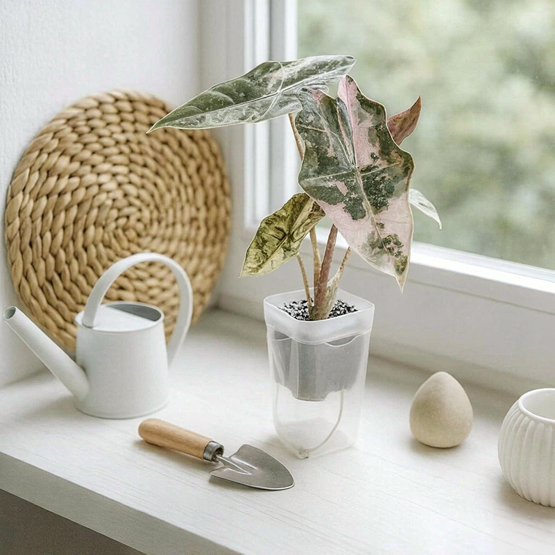 กระถางปลูกต้นไม้แบบรดน้ำเอง 16 - Self Watering Planter บทวิจารณ์และราคา
