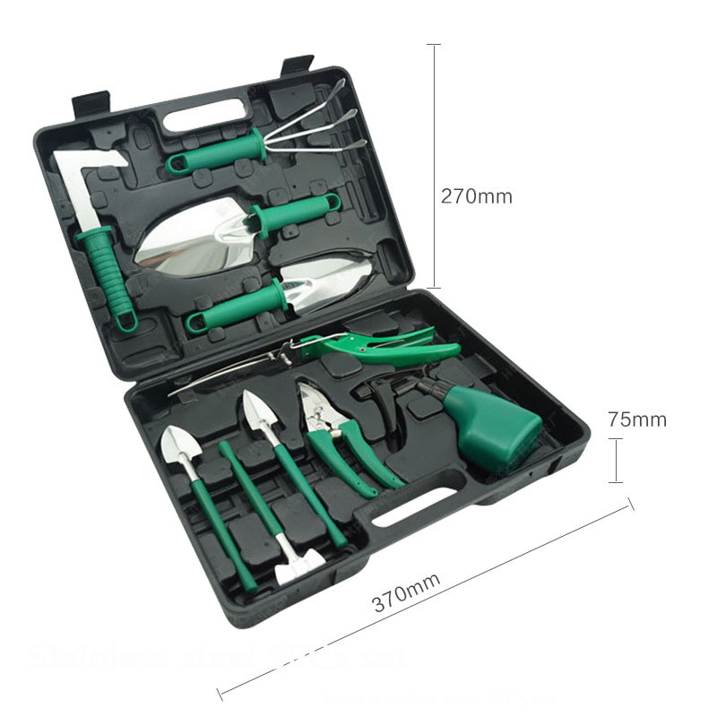 ชุดเครื่องมือทำสวน สแตนเลสสตีล - Indoor Garden Kit บทวิจารณ์และราคา