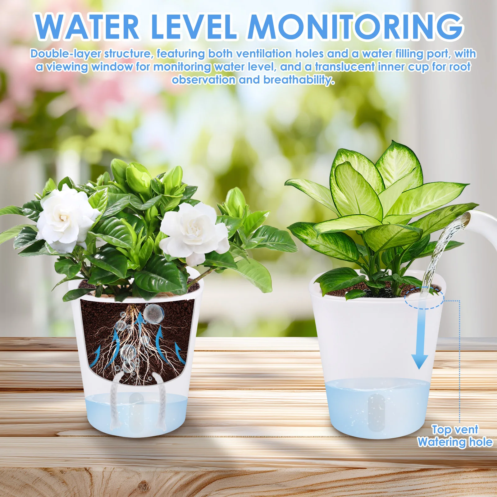 กระถางต้นไม้แบบรดน้ำเองได้ 10  - Hydroponic Grow Pod บทวิจารณ์และราคา