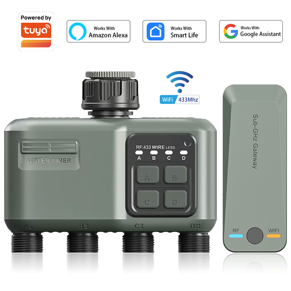 ตัวตั้งเวลาควบคุมการรดน้ำแบบตั - Garden Camera บทวิจารณ์และราคา