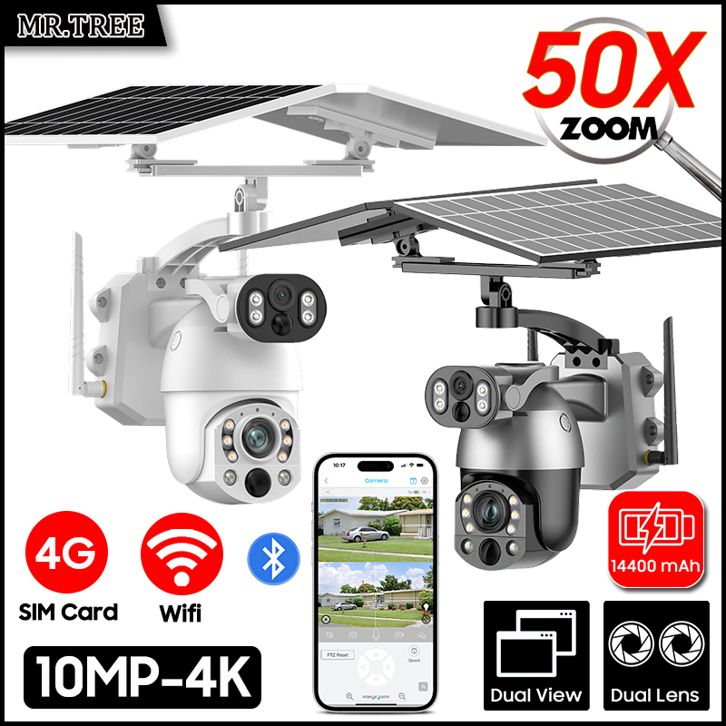 4K 50X Optical Zoom Dual เลนส์ - Garden Camera บทวิจารณ์และราคา