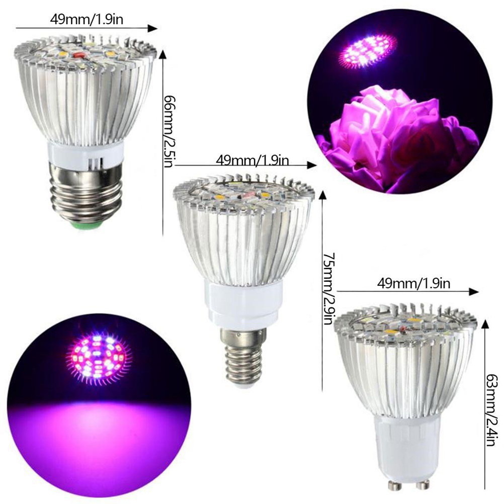 โคมไฟ LED สำหรับปลูกพืช แสงเต็ - Plant Grow Light Full Spectrum บทวิจารณ์และราคา
