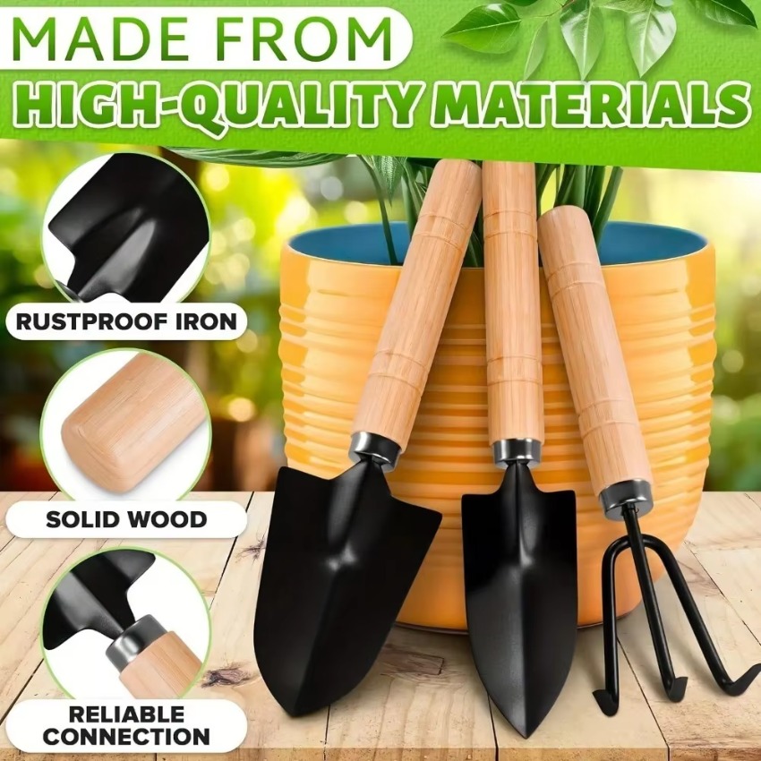 ชุดเครื่องมือทำสวนขนาดเล็ก 3 ช - Indoor Garden Kit บทวิจารณ์และราคา